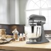 Mixer vertical ARTISAN 175, gri argintiu, KitchenAid