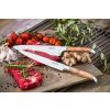 Set de cuțite, 6 buc cu suport magnetic LUXURY, lemn de măslin, Laguiole
