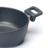 Tigaie pentru servire TITANIUM NOWO 32 cm, pentru inducție, titan, WOLL
