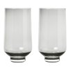 Pahar pentru apă FLOW set de 2 buc, 400 ml, sticlă fumurie, Blomus