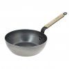 Tigaie pentru saute MINERAL B BOIS 24 cm, mâner din lemn, de Buyer
