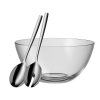 Bol de salată cu servere de salată TAVERNO 23 cm, sticlă, WMF