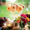 Formă pentru tort GEO BUNDLETTE BUNDT , pentru 6 prăjituri minibundt, de diferite forme, aurii, Nordic Ware