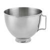 Bol pentru mixer de 4,28 l, din oțel inoxidabil, KitchenAid