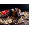 Teacă de cuțit LEATHER 20,5 cm, pentru cuțit pentru fileuri, Forged