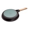 Tigaie 26 cm, mâner din lemn, din fontă, Staub