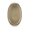 Farfurie pentru cuptor CARACTERE 16 x 11 cm, bej, REVOL