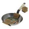 Tigaie MINERAL B BOIS 24 cm, mâner din lemn, de Buyer