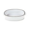 Farfurie pentru cuptor CARACTERE 19 x 13 cm, albă, REVOL