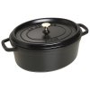 Capac pentru cratiță 4,25 l, neagră, din fontă, Staub