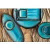 Plăcuța Sahimi SKY BLUE 29 x 12 cm, MIJ