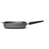 Tigaie antiaderentă TITANIUM NOWO 28 x 28 cm, pentru inducție, mâner detașabil, titan, WOLL