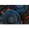 Farfurie pentru aperitive COPPER SWIRL 17 cm, MIJ