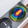 Bol de bucătărie set OPAL NEST, 9 buc, cu cupe de măsurat, stivuibil, Joseph Joseph