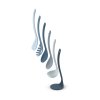 Set ustensile pentru bucătărie NEST, 6 buc, gri-albastru, Joseph Joseph