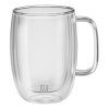 Pahar Latte macchiato SORRENTO PLUS 450 ml, set de 2 buc, Zwilling