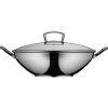 Tigaie wok 36 cm, oțel inoxidabil, WMF
