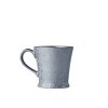 Cană BLACK SCROLL 200 ml, argintiu, ceramică, MIJ
