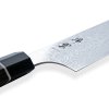 Cuțit japonez KIRITSUKE 24 cm, negru, Dellinger
