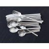 Set de tacâmuri pentru masă, 16 buc, argintiu mat, Bitz