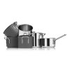 Oală 1,3 l, inox, Eva Trio