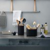Dozator de silicon pentru Săpun pentru mâini Negru Eva Trio