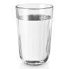 Set pahare cu fațete 0,43 l Eva Trio