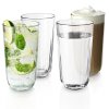 Set pahare cu fațete 0,43 l Eva Trio