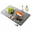 Farfurie Tapas BASALT 30 x 16 cm, efect ardezie, ceramică, REVOL