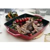 Tigaie grill fontă cu mânere, neagră, 28 x 28 cm Staub