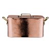 Tavă de copt dreptunghiulară din cupru forjat cu capac 36 x 21 cm MAUVIEL