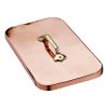 Tavă de copt dreptunghiulară din cupru forjat cu capac 36 x 21 cm MAUVIEL