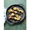 Tigaie rotundă din fontă pentru grătar Graphite Gray O 26 cm Staub
