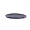 136823 12 jidelni talir craft black 24 5 cm nepravidelny mij