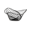 Bol pentru fructe TRINITY 33 cm, înălțime, negru, Alessi