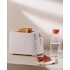 Toaster PLISSE, 2 felii, negru, Alessi