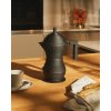 Aparat de cafea espresso pe aragaz PULCINA 70 ml, negru, Alessi