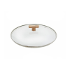 Capac pentru oală 20 cm, cu mâner din lemn, sticlă, de Buyer