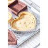 Formă de copt inimă, 8 cm, oțel inoxidabil, de Buyer