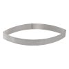 Formă de copt trapez, 12 cm, oțel inoxidabil, de Buyer