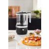 Tocător electric de alimente 5KFCB519, fără fir, negru mat, KitchenAid