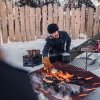Stâlp suplimentar pentru vatra de foc TRIPLE, 40 cm, Höfats