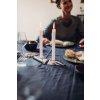 Suport de lumânare pentru cină SQUARE CANDLE, set de 4 buc, din oțel inoxidabil, Höfats