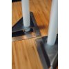 Suport de lumânare pentru cină SQUARE CANDLE, set de 4 buc, din oțel inoxidabil, Höfats