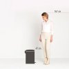 Coș cu pedală NEWICON, 20 l, gri mineral, Brabantia