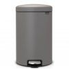 Coș cu pedală NEWICON, 20 l, gri mineral, Brabantia