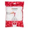 Saci pentru gunoi Y PERFECTFIT 20 l, 40 buc, Brabantia