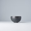 Bol ceramică 13 cm, 500 ml, negru, ceramică, MIJ