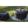Oală de gătit în aer liber FT4,5, 4,5 l, cu picioare, fontă, Petromax