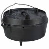 Oală de gătit în aer liber FT4,5, 4,5 l, cu picioare, fontă, Petromax